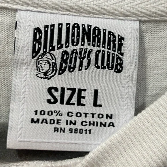 Billionaire Boys Club BBC Astronaut Multicolor T-shirt 
Neptunes Men’s L NWT - Picture 4 of 7